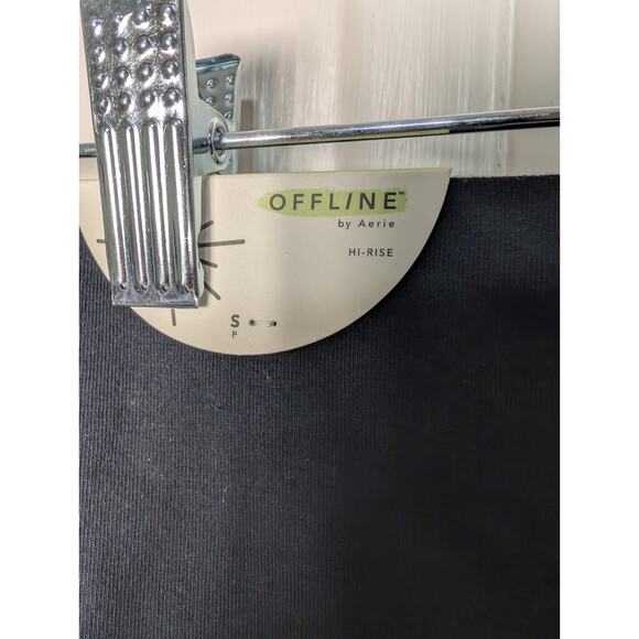 Offline By Aerie OG Small Black Leggings Hi Rise Yoga(739) - Picture 3 of 6